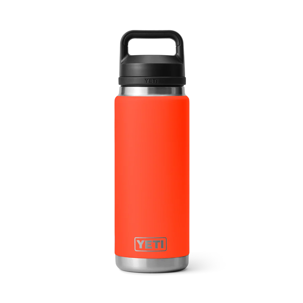 yeti rambler 26 oz chug cap solar flare