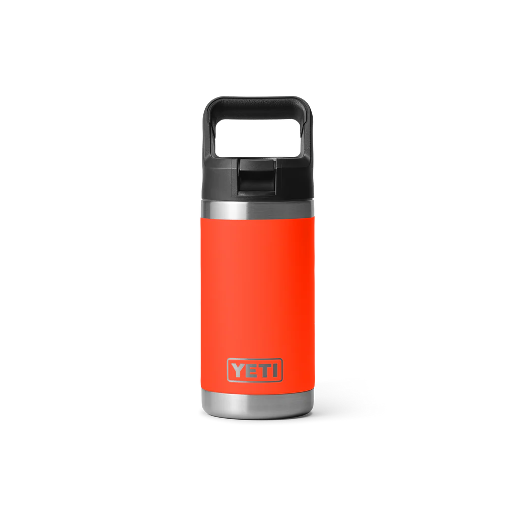 Yeti rambler 12 oz junior straw cap bottle solar flare