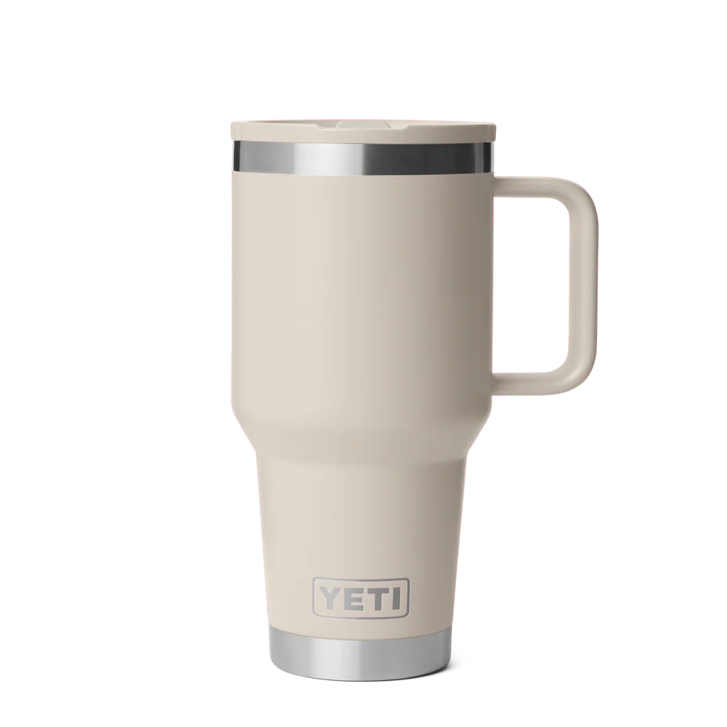 Yeti Rambler 30 oz travel straw mug cape taupe