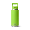 Yeti Rambler 26 oz Straw Bottle with straw cap Venom
