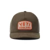 Yeti Wetlands Corduroy Snapback Hat Brown