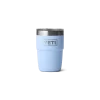 Yeti 8 oz Stackable Cup w/ Magslider lid Big Sky Blue