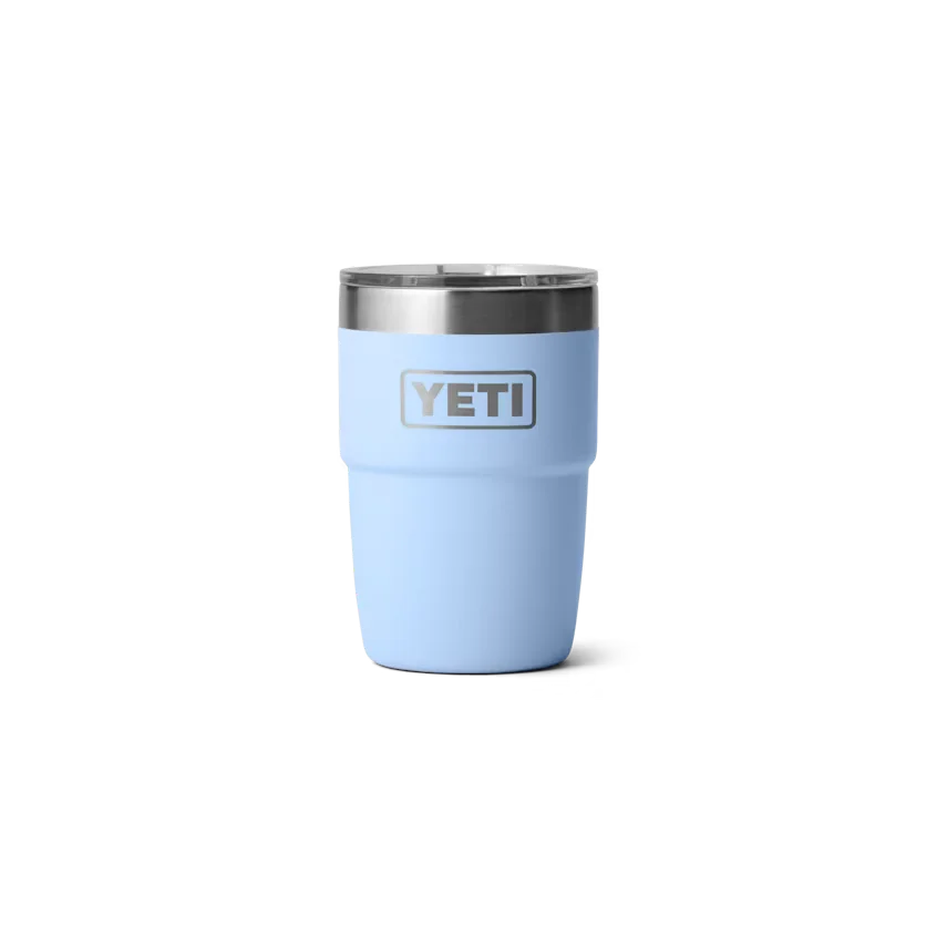 Yeti 8 oz Stackable Cup w/ Magslider lid Big Sky Blue