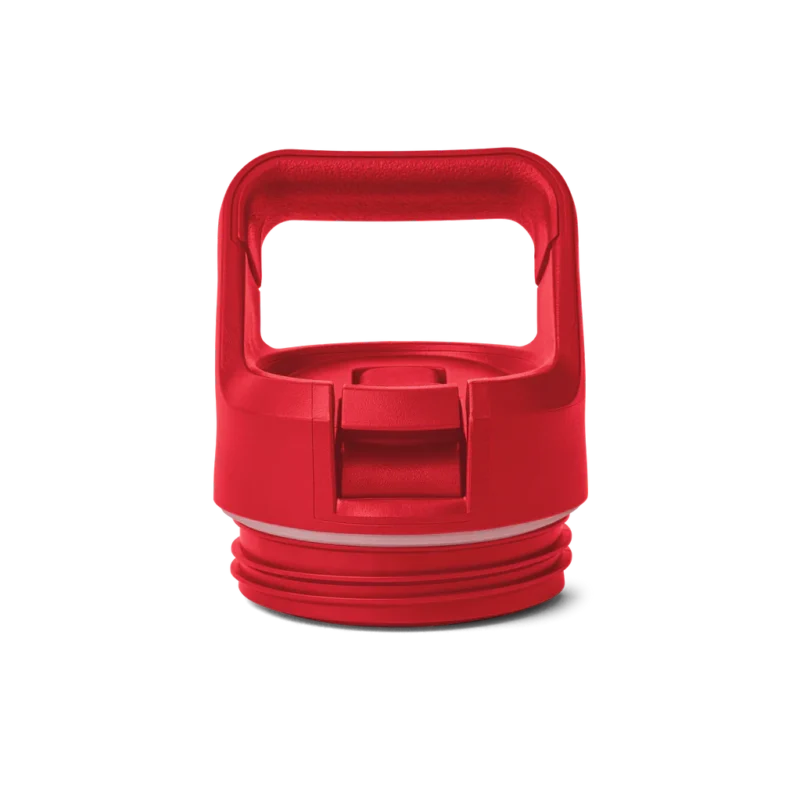 Yeti Rambler Straw Cap Rescue Red