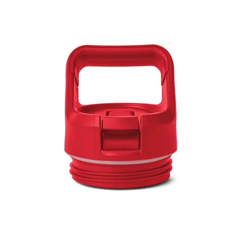 Yeti Rambler Straw Cap Rescue Red