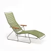 Houe - Click Outdoor Sunlounger Chair with Armrests