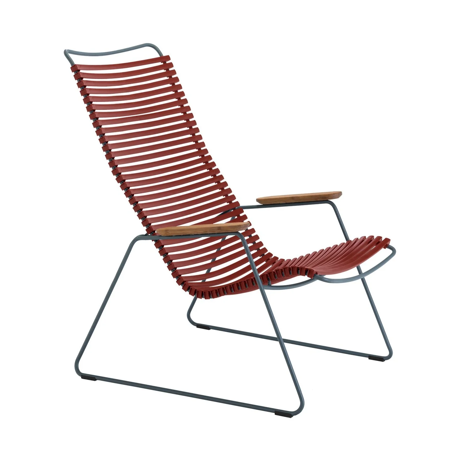 Houe - Click Outdoor Lounge Chair with Armrests
