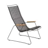 Houe - Click Outdoor Lounge Chair with Armrests