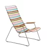 Houe - Click Outdoor Lounge Chair with Armrests
