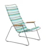 Houe - Click Outdoor Lounge Chair with Armrests