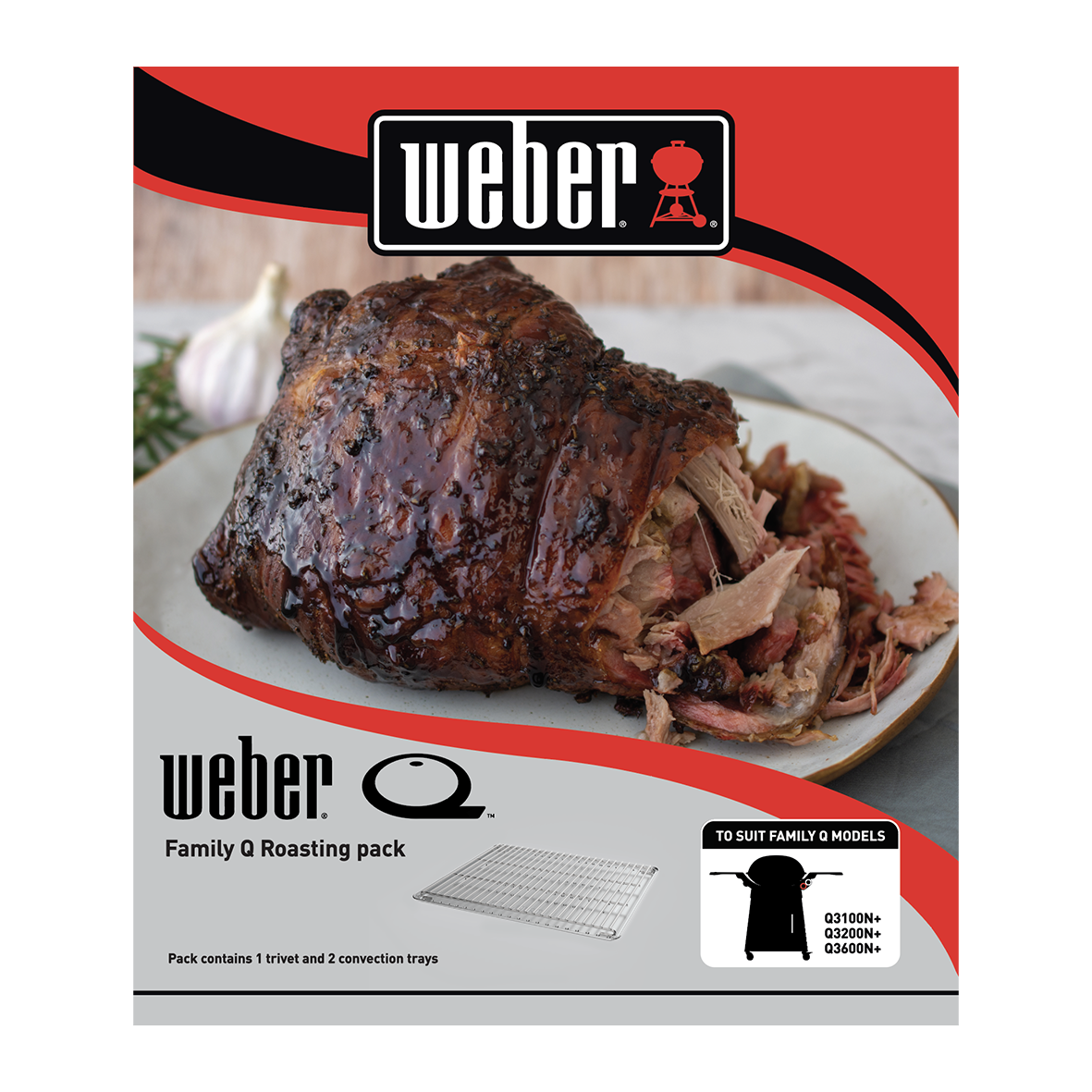 Weber - Family Q Roasting Pack - 3000N Series
