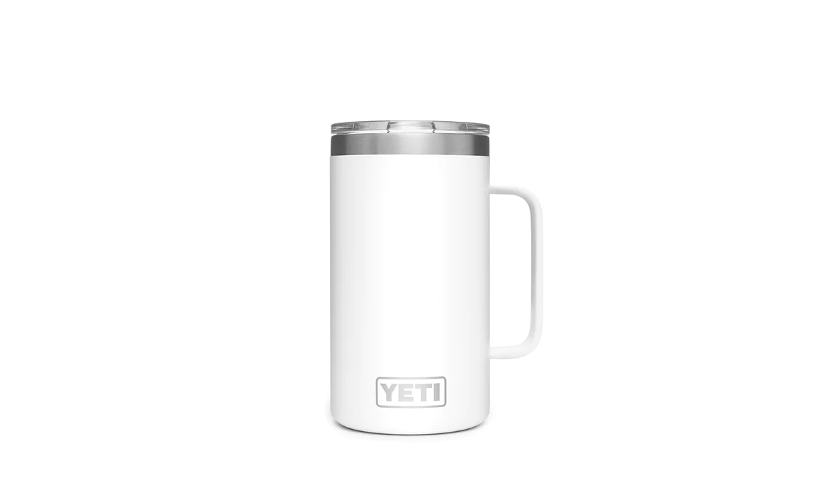 Yeti 24 oz mug white