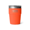 Yeti Rambler 16 oz Stackable Tumbler MS Papaya