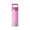 Yeti - Rambler - 18 OZ Bottle with Straw Cap - 532 ml - Power Pink / Wildflower fuschia