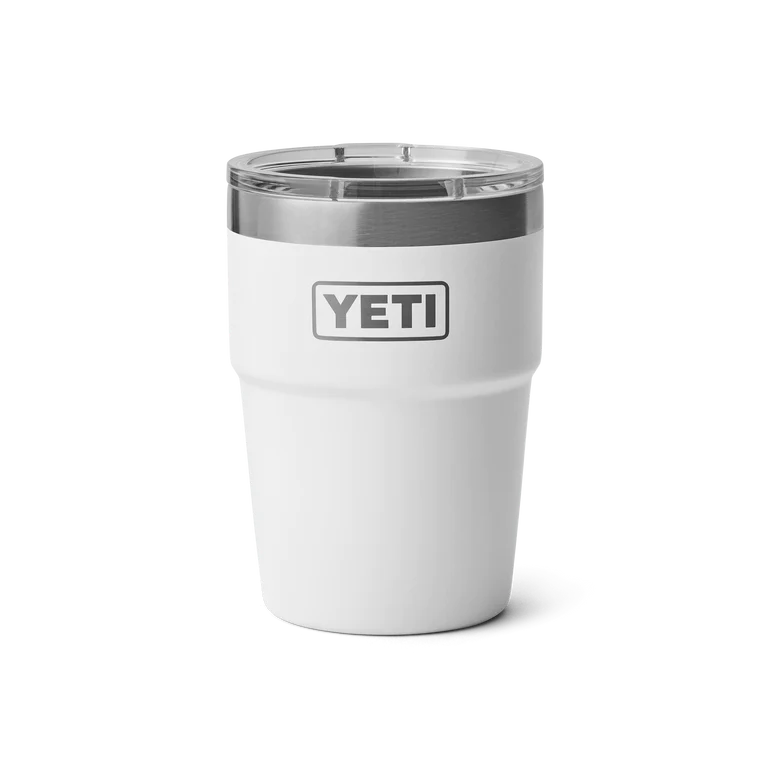 Yeti Rambler 16 oz Pint Stackable Cup White