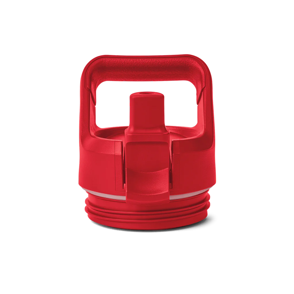 Yeti Rambler Straw Cap Rescue Red