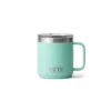 Yeti 10 oz mug durasip ceramic lining Seafoam