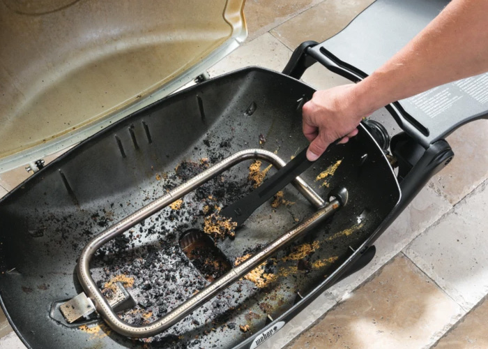 Weber cookbox scraper