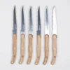 Andre Verdier - Steak Knife Set 6 Piece in Block - Olive Wood