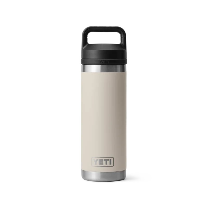 Yeti Rambler 18 oz Bottle with Chug Cap Cape Taupe