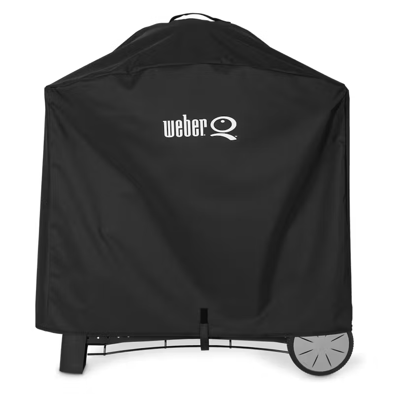 Weber - Classic - Q with Patio Cart & Family Q - Premium Cover - Full Length