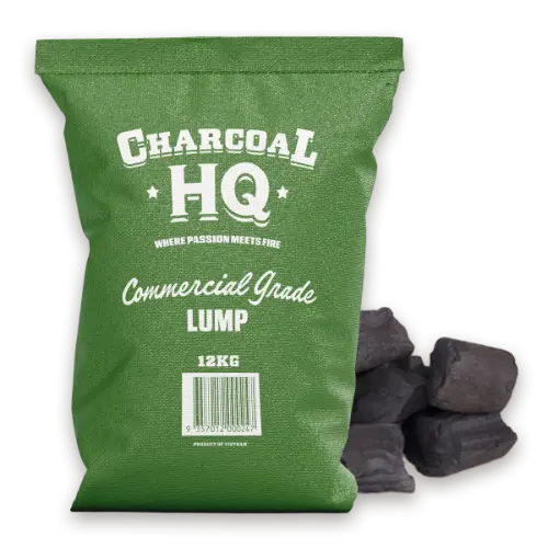 Charcoal HQ - Premium Lump Commercial Grade Charcoal 12kg Bag