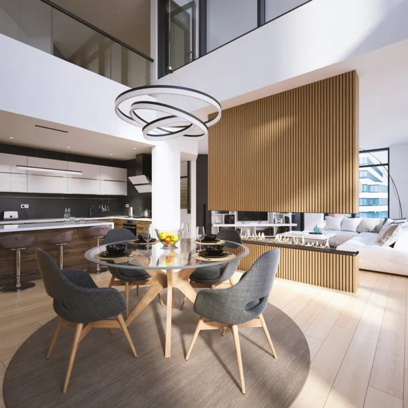 Decoflame Net Zero Emission F6 Fireplace Insert - 620mm - 3120mm