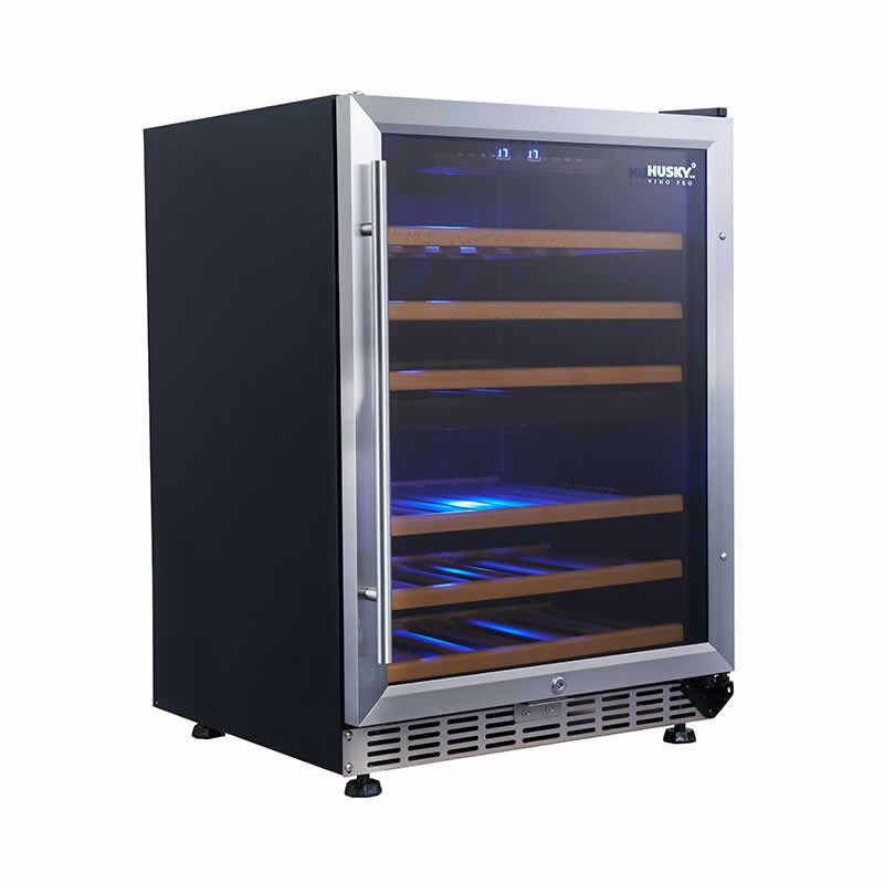 Husky - 154L Dual Zone Wine Fridge