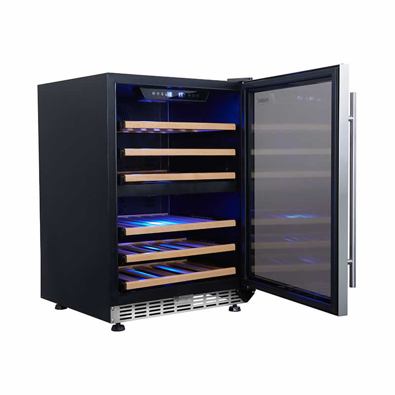 Husky - 154L Dual Zone Wine Fridge