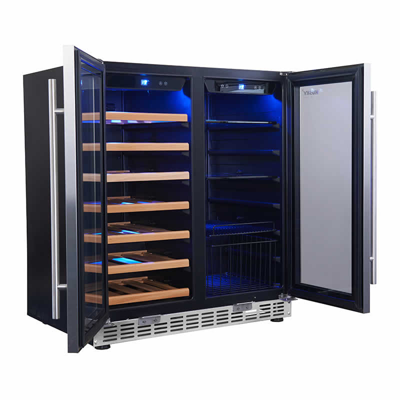 Husky - Double Door Wine Fridge & Drinks Chiller