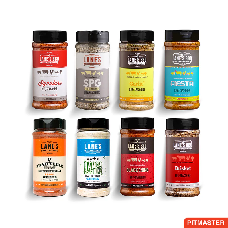 Lanes BBQ - Keto Rub Set (No Added Sugar)
