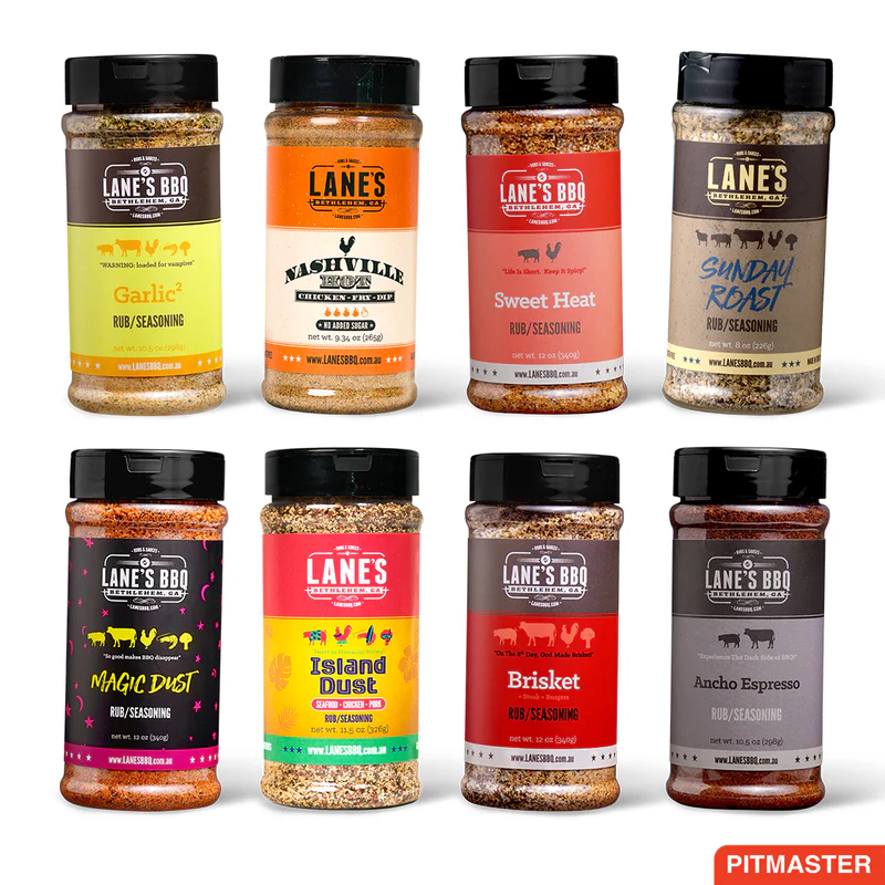Lanes BBQ - The OG Rub Set