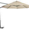 Shelta Pandanus 3.3m Octagonal Cantilever Umbrella - Charcoal