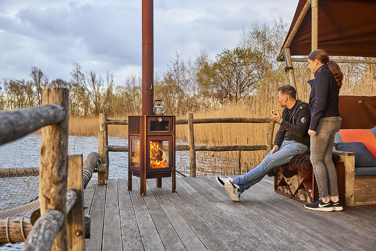 RB73 - Quercus - Outdoor Heater with Pizza Oven