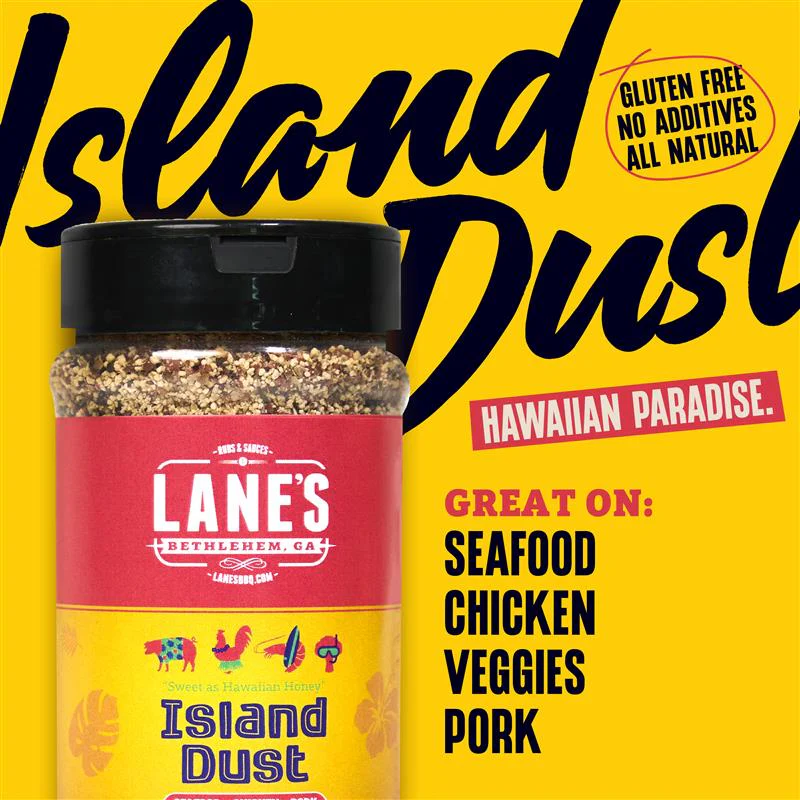 Lanes BBQ Island Dust Rub