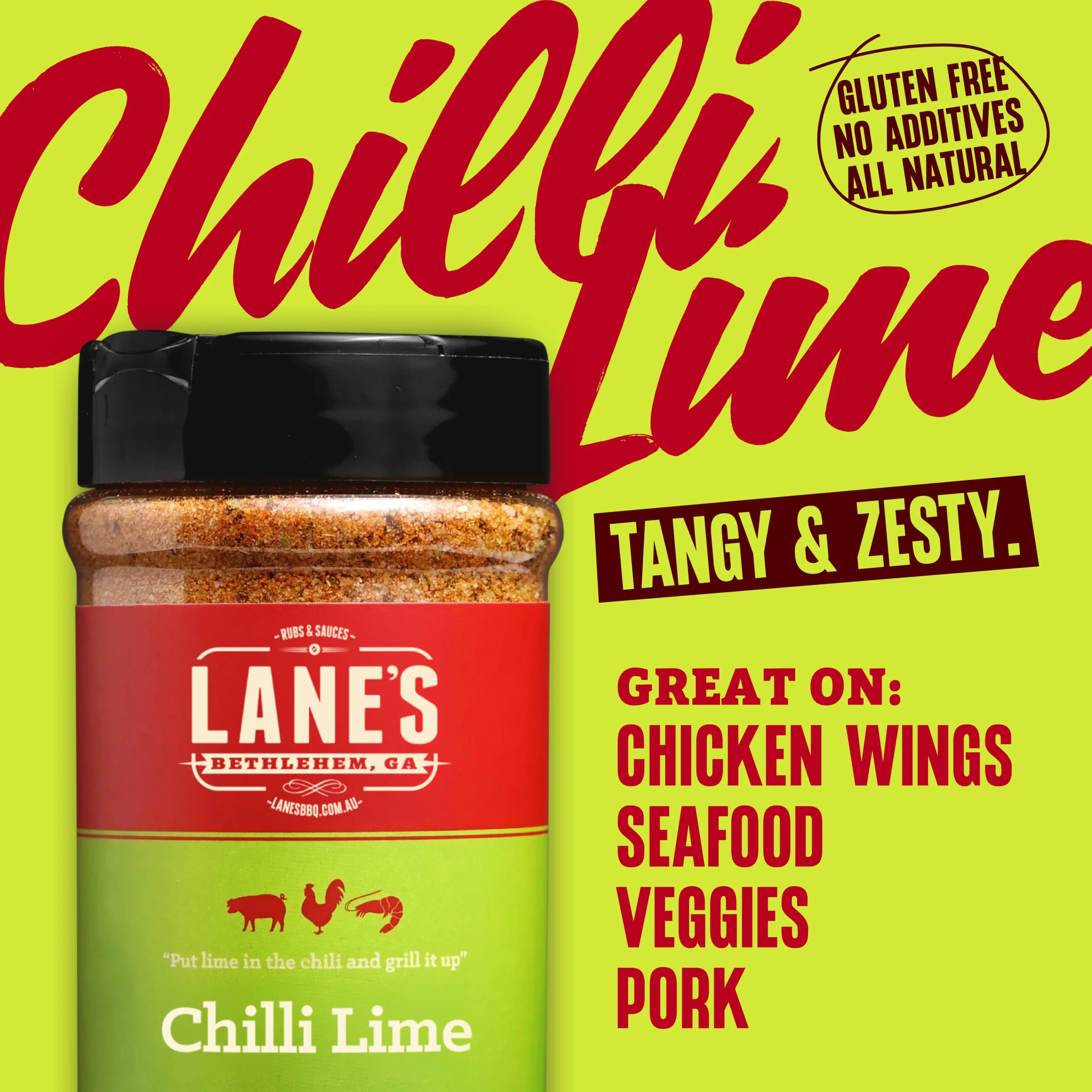 Lanes BBQ Chilli Lime Rub