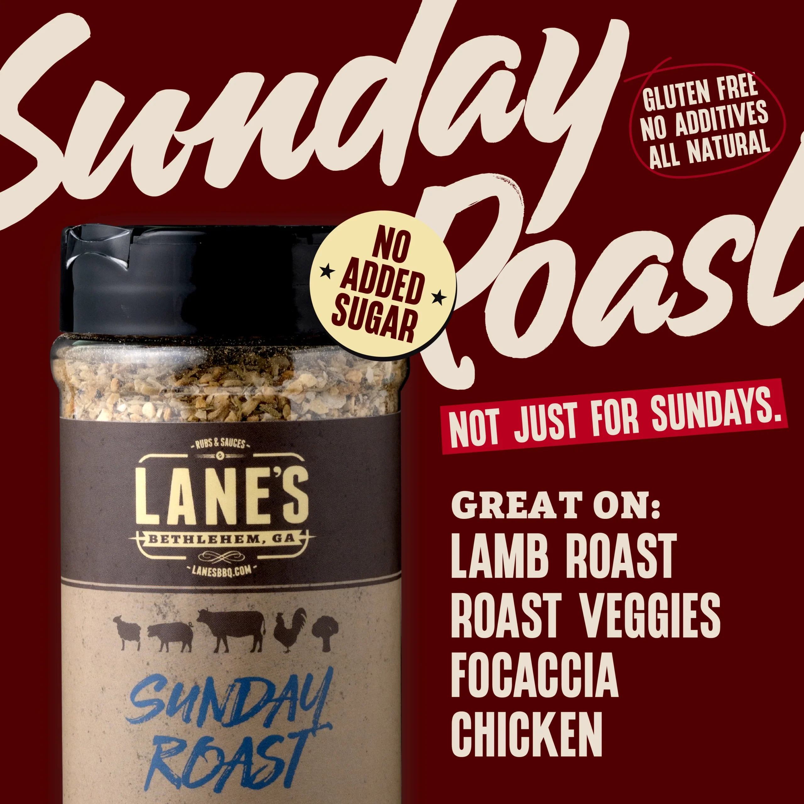 Lanes BBQ Sunday Roast Rub