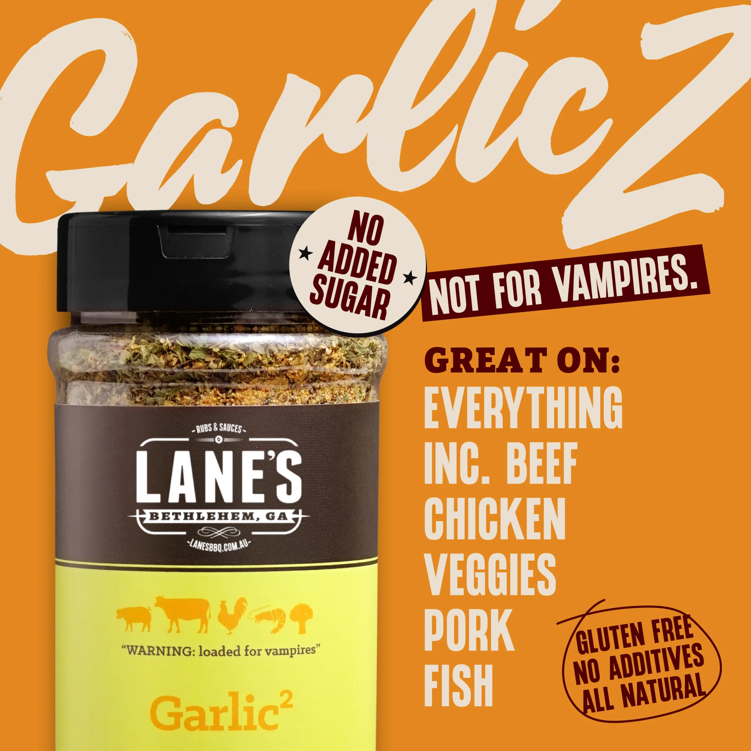 Lanes BBQ Garlic2 Rub