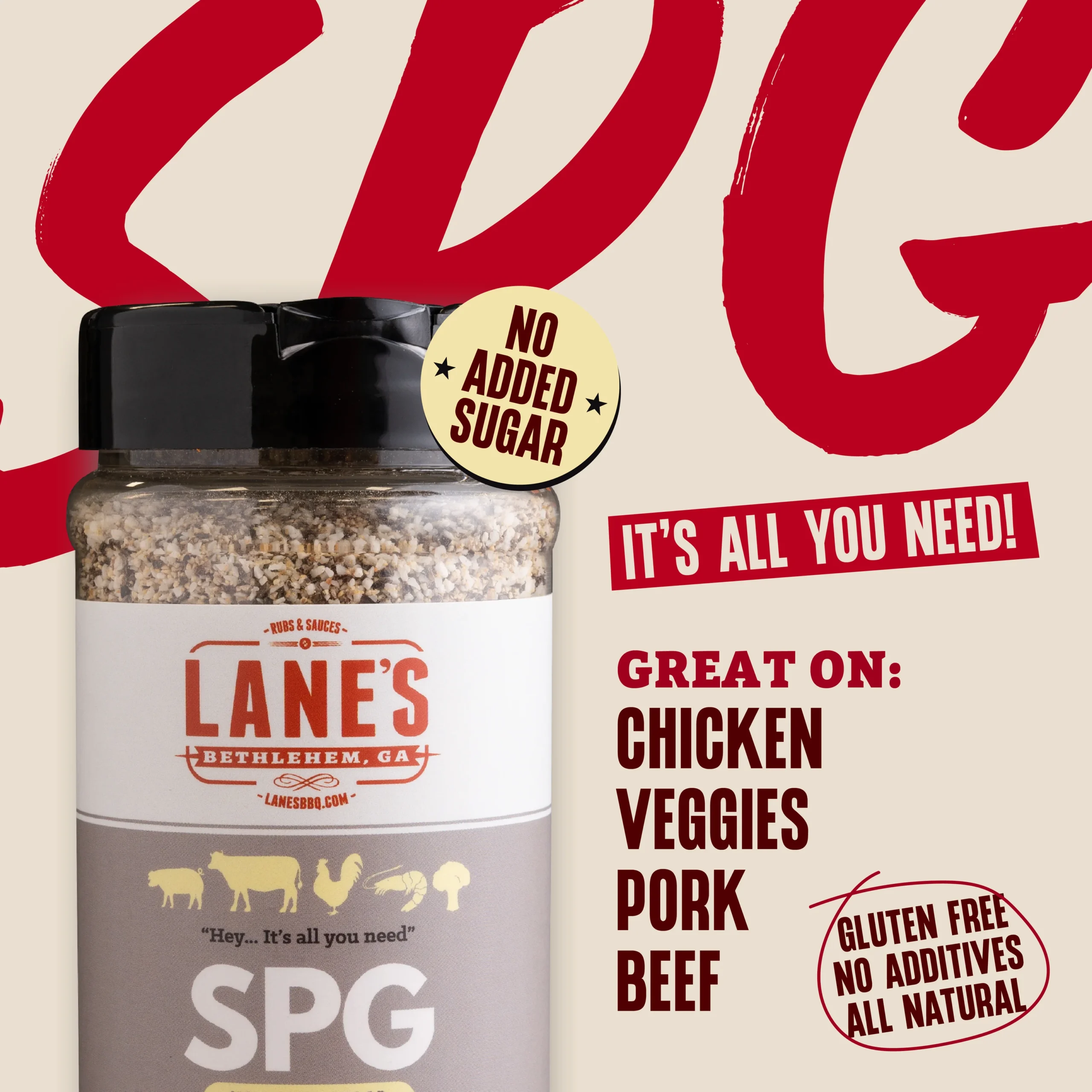 Lanes BBQ SPG Rub