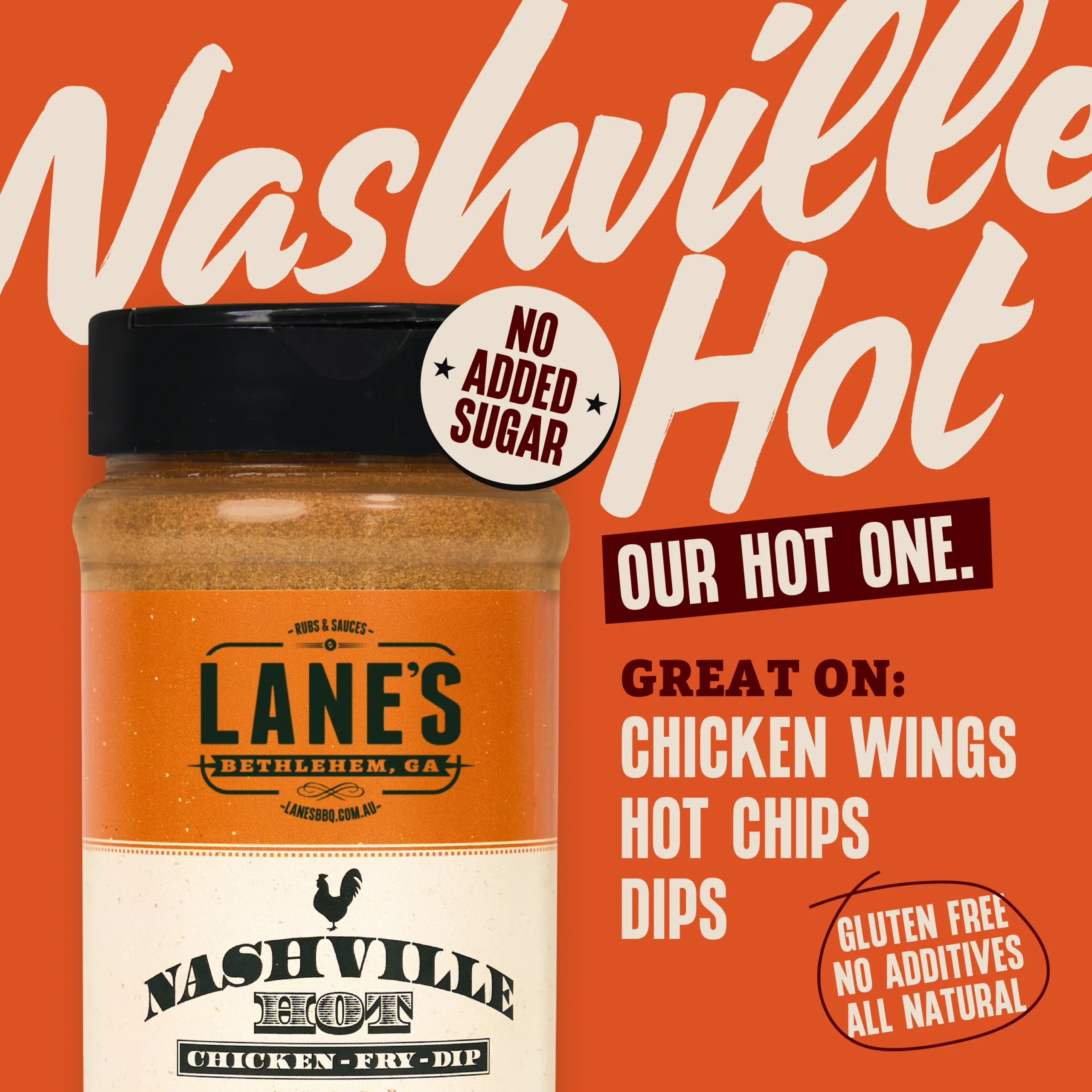 Lanes BBQ Nashville Hot Rub