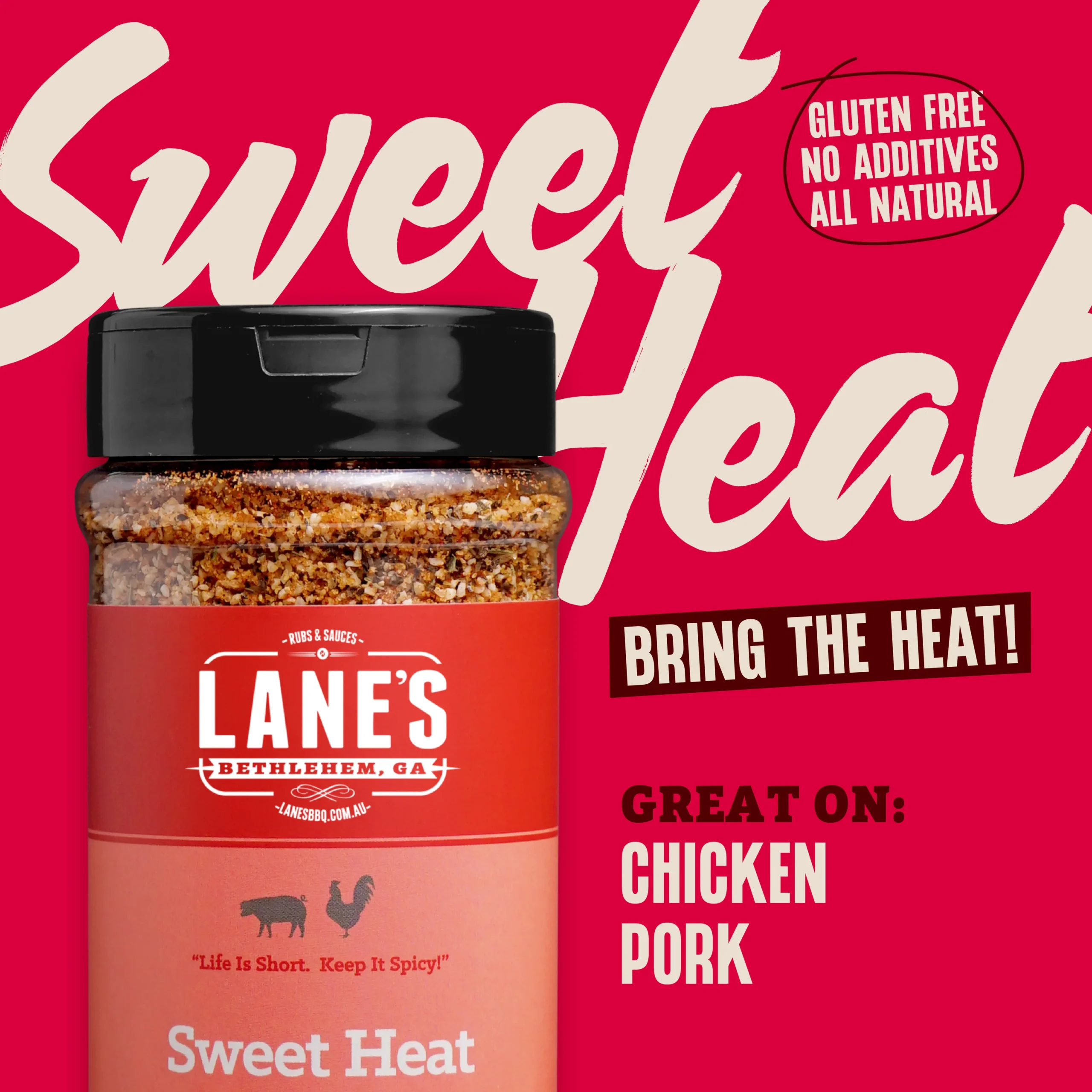 Lanes BBQ Sweet Heat Rub