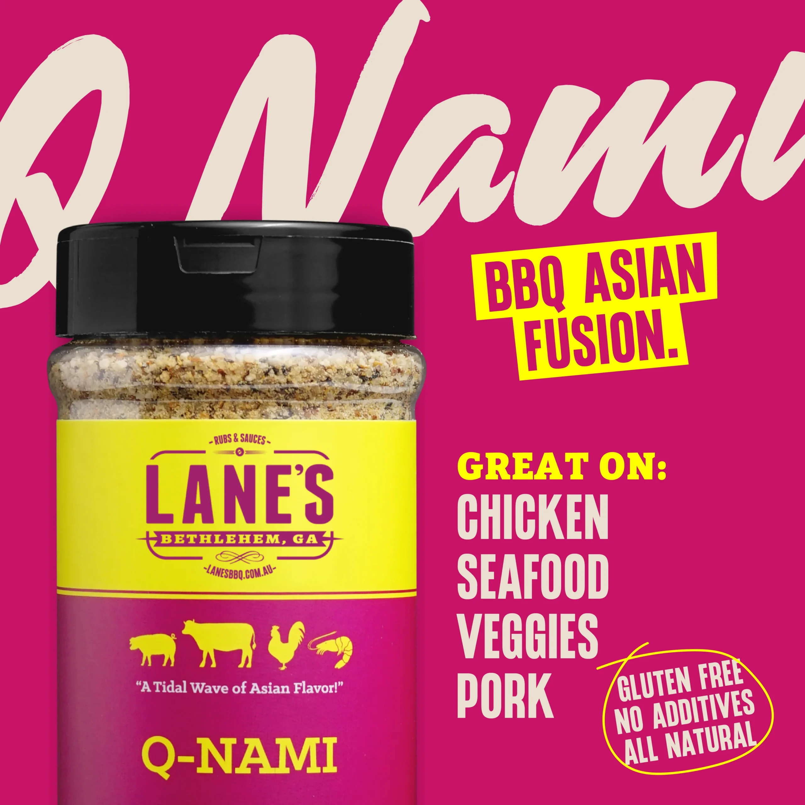Lanes BBQ Q-Nami Rub