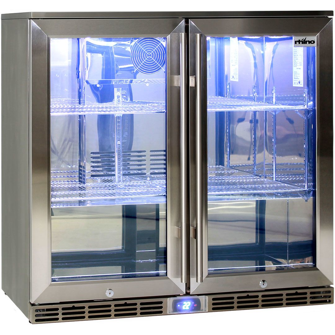Rhino Alfresco Bar Fridge Stainless GSP2H-SS
