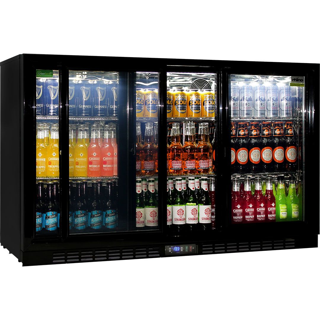 Rhino Commercial 3 Sliding Doors Alfresco Glass Door Fridge