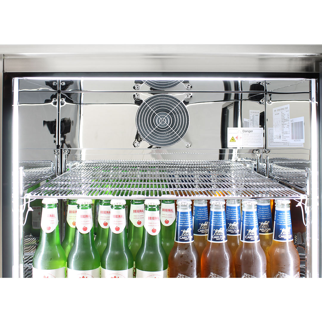 Rhino – ENVY 1 Door Alfresco Bar Fridge – Left Hinged ENV1L-SS 11