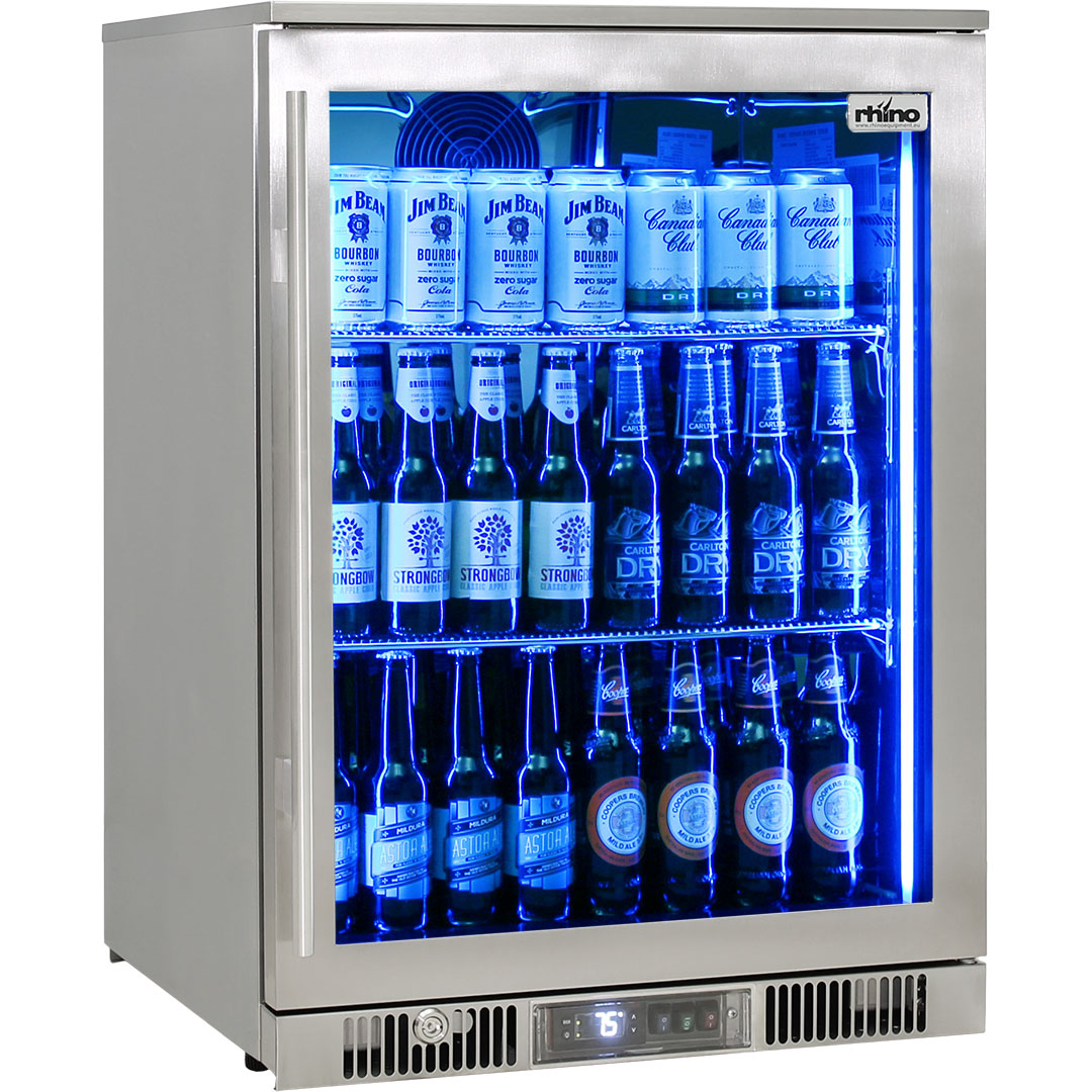 Rhino – ENVY 1 Door Alfresco Bar Fridge – Right Hinged ENV1R-SS 10