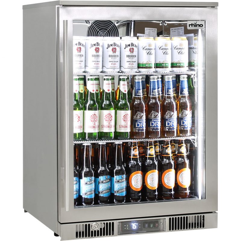 Rhino – ENVY 1 Door Alfresco Bar Fridge – Right Hinged ENV1R-SS