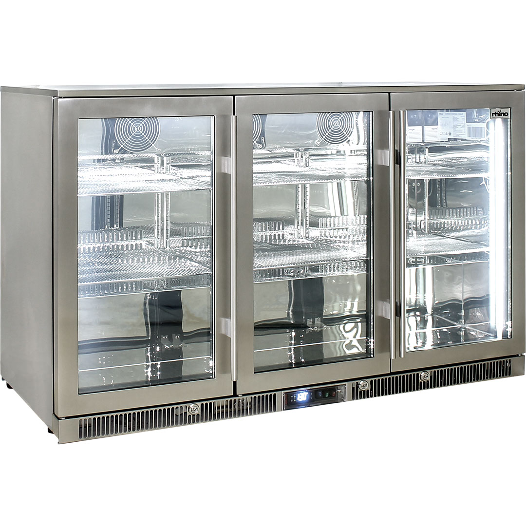 Rhino – ENVY 3 Door Alfresco Bar Fridge ENV3H-SS 11