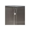 Rhino Stainless Steel 1 Door Solid Stainless Bar Fridge Left Hinged