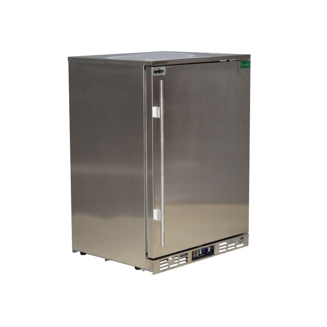 Rhino Stainless Steel 1 Door All Stainless Steel Bar Fridge